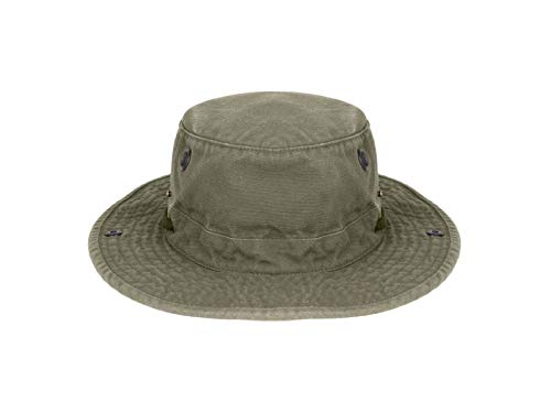 【中古】【未使用・未開封品】(7 5/8, Vintage Olive) - Tilley T3 Wanderer Cotton Duck Medium Brim Hat