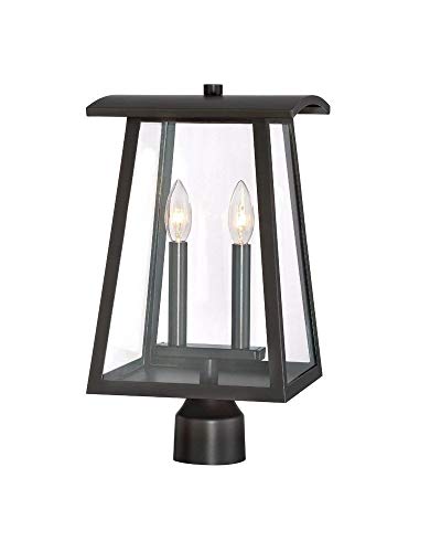 【中古】【未使用・未開封品】Designers Fountain 22636-BNB Calderwood Exteior ポストランタン 光沢ブロンズ