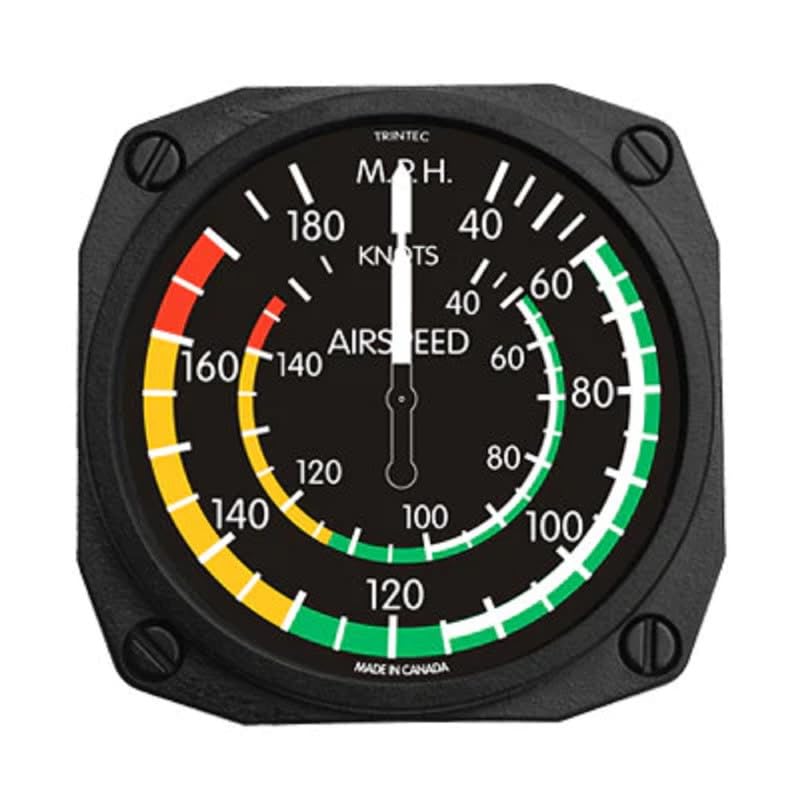 【中古】【未使用・未開封品】Trintec 10 航空機 飛行 クラシック コックピットスタイル 楽器スタイルクロック FT-CC-10