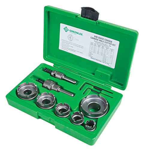 【中古】【未使用・未開封品】Greenlee 648 Quick Change Carbide Cutter Set by Greenlee