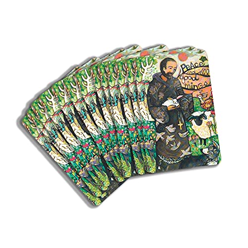 【中古】【未使用・未開封品】聖フランシス 祈り カード 12個パック