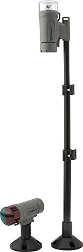 【中古】【未使用・未開封品】Attwood Screw-Down/Adhesive Pad Mount Portable LED Nav Light Kit With Telescoping Pole