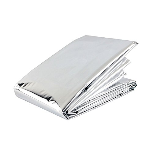【中古】【未使用・未開封品】緊急　マイラー保温毛布 One Size シルバー 3537