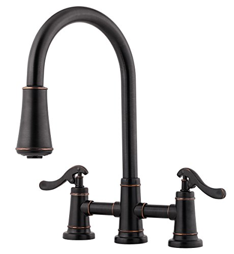 【中古】【未使用・未開封品】Pfister lg531ypk Ashfield 2-handle Pull Downキッチン蛇口、つや消しニッケル LG531YPY 1