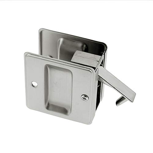 【中古】【未使用・未開封品】Idh by St. Simons 25410-26D Solid Brass Pocket Passage Pull, Satin Chrome|AJIMURA-SHOP