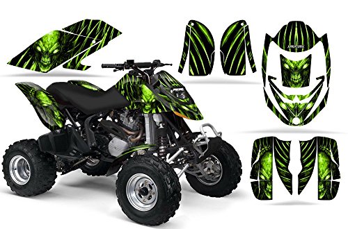 【中古】【未使用・未開封品】CreatorX グラフィックスキット デカール ステッカー Can-Am DS650 DS650X グラフィックススカルチーフ グリーンライム|AJIMURA-SHOP