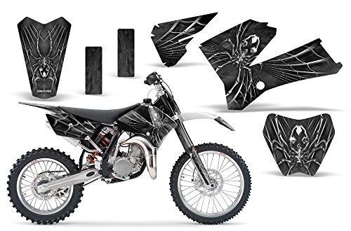 【中古】【未使用・未開封品】CreatorX グラフィックスキット デカール ステッカー グラフィック用 KTM SX85 SX105 2006-2012 Graphics SpiderX シルバー用 ナンバープレート｜AJIMURA-SHOP