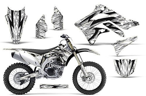 【中古】【未使用・未開封品】CreatorX グラフィックスキット デカール ステッカー カワサキ KXF450 KX450F 12-15 グラフィックス トライバル ボルト ホワイト｜AJIMURA-SHOP
