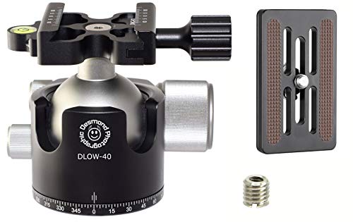 【中古】【未当て嵌める・未開封品】Desmond DLOW-40 40粍 薄型どんぶり鉢尖端 Arca/RRS 取り替えっこ 三脚架用食麺麭鍵を掛ける付き添い人