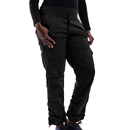 【中古】【未当て嵌める・未開封品】SCOTTeVEST PANTS レディース US 大きさ: X-Large 色つや: 黒いこと