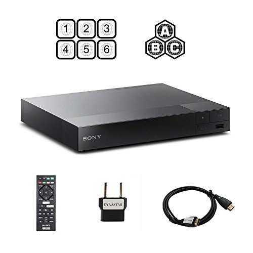 【中古】【未当て嵌める・未開封品】Sony BDP-S1500 Multi Region Blu-ray ヴィデオディスク, Region Free Player 110-240 volts, HDMI Cable \u0026 Dynastar Plug Adapter Package Smart/Region Free