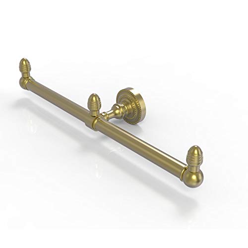 【中古】【未使用・未開封品】(Satin Brass) - Allied Brass BPDT-HTB-2-SBR Dottingham Collection 2 Arm Guest Towel Holder