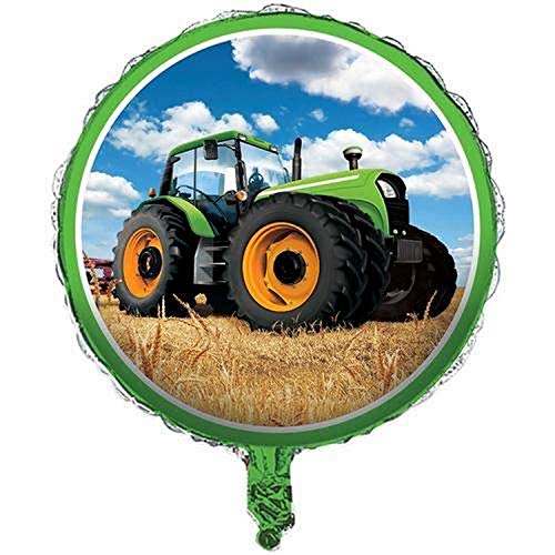 【中古】【未使用・未開封品】Tractor Time 46cm Foil Balloon|AJIMURA-SHOP
