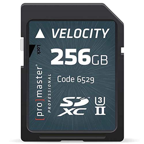 【中古】【未当て嵌める・未開封品】Promaster SDXC 256GB Velocity U3 記憶装置歌留多