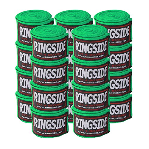 【中古】【未使用・未開封品】Ringsideメキシコスタイルムエタイ総合格闘技キックボクシングトレーニングBoxing Hand Wraps (10ペアパック)｜AJIMURA-SHOP