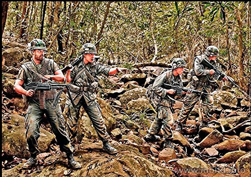 【中古】【未使用・未開封品】JUNGLE PATROL, VIETNAM WAR SERIES 1/35 MASTER BOX 3595