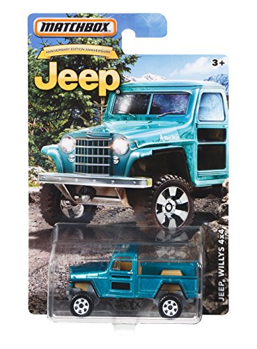 【中古】【未使用・未開封品】Mattel Matchbox - ジープ - ブリスターパック 1個