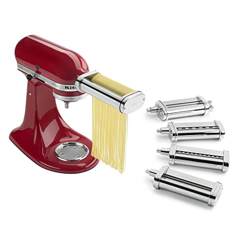 【中古】【未使用・未開封品】KitchenAid Pasta Deluxe Set (Pasta Roller, Spaghetti Cutter, Fettuccine Cutter, Capellini Cutter, Lasagnette Cutter) by KitchenAid
