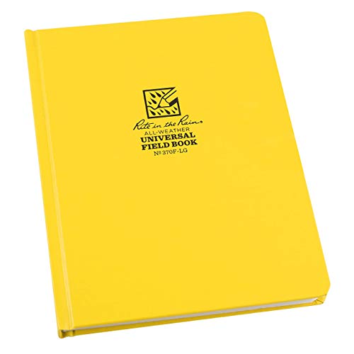 【中古】【未使用・未開封品】Rite In The Rain バウンドブック イエロー ユニバーサル 8.75 x 6.75 x 0.625