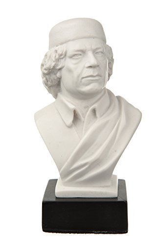 【中古】【未使用・未開封品】Libyan Revolutionary Colonel Muammar Gaddafi Marble Bust Statue Sculpture 12cm｜AJIMURA-SHOP