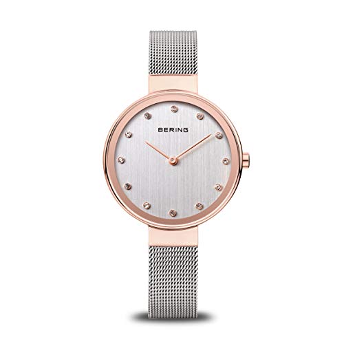 【中古】【未使用・未開封品】[Bering] 腕時計 クラシック 12034-064 レディース シルバー｜AJIMURA-SHOP