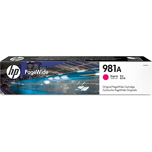 【中古】【未当て嵌める・未開封品】HP J3M69A (981A) Ink cartridge magenta, 6K pages, 69ml パソコン・周辺機器-その他
