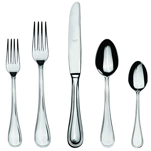 【中古】【未使用・未開封品】Mepra 102322005 Boheme 5 Piece Place Setting, Stainless Steel