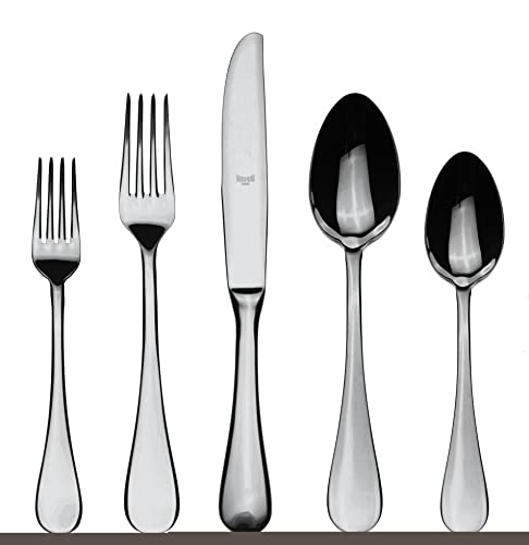【中古】【未使用・未開封品】Mepra Brescia 5 Piece Place Setting, Stainless Steel by MEPRA