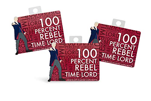【中古】【未使用・未開封品】ドクター・フー ステッカー 100%反乱時代の神 - 12代目の医者 4インチ ビニールステッカー - グラフィックプリントデカール - 壁 車 バンパー ノ