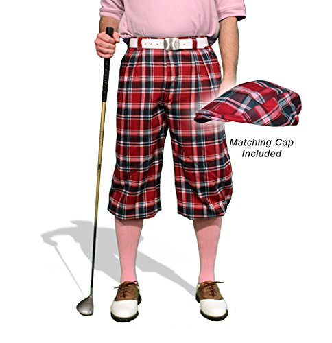 【中古】【未使用・未開封品】格子柄ゴルフKnickers &キャップ:メンズ' Par 5?'???Mayfield