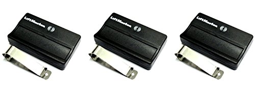 【中古】【未当て嵌める・未開封品】Lot of 3?Liftmaster 371ルーメン名取り草1つリモートコントロール