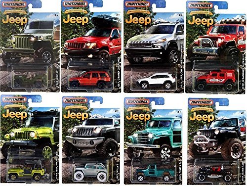 【中古】【未使用・未開封品】2016 Matchbox Jeep Anniversary Edition Jeep Set of 8 Cars｜AJIMURA-SHOP