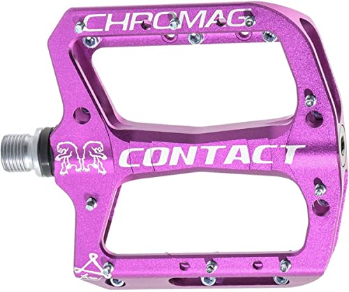 【中古】【未当て嵌める・未開封品】CHROMAG 連繋ペダル MTB/MTB/Cycle/VAE/E-Bike 成年者用 ユニ一発やる パープル 110×105粍