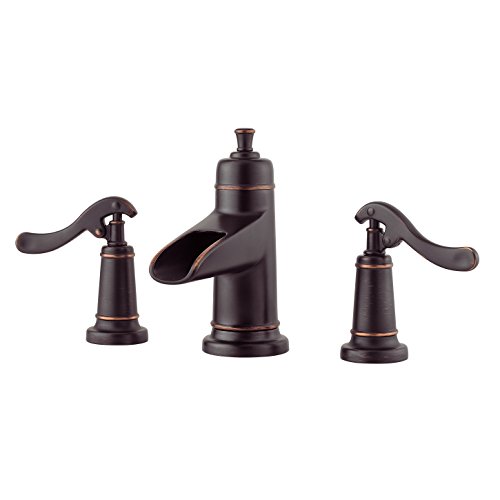 【中古】【未使用・未開封品】Pfister LG49YP1K Ashfield 浴室用蛇口 2ハンドルタイプ 8インチの幅広型 光沢ニッケル製 LG49-YP1Y 1
