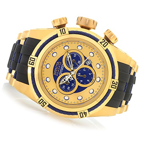 【中古】【未使用・未開封品】Invicta Men's 'Bolt' Swiss Quartz Stainless Steel and Polyurethane Casual Watch%ｶﾝﾏ% Color:Two Tone (Model: 19731) 121,899円