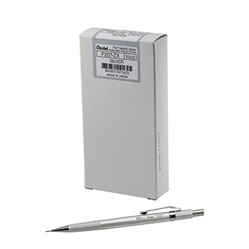 【中古】【未使用・未開封品】Pentel P205BP-K6 シャープペンシル 0.5mm ブラックバレル 1パック 0.7 mm シルバー
