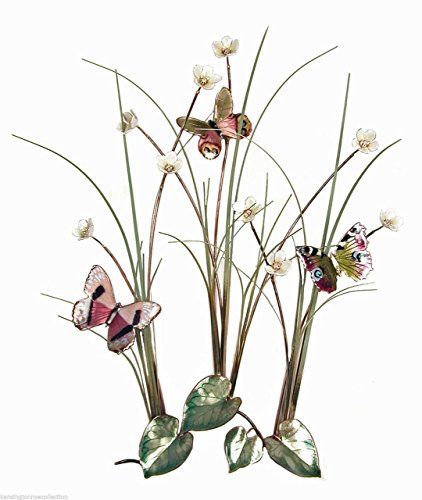 【中古】【未使用・未開封品】壁アートフィールド???蝶の花壁Sculpture???バタフライ壁装飾｜AJIMURA-SHOP