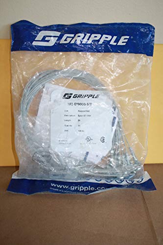 【中古】【未当て嵌める・未開封品】Gripple UL聞きとどける No.2 x 5フート 90度 1-4 アイレットハンガー (10個容器に並べる) 亜米利加製