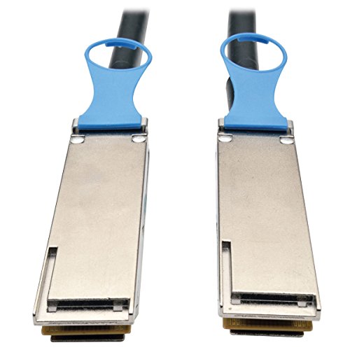 【中古】【未使用・未開封品】Tripp Lite 0.5M QSFP28 to QSFP28 100GbE Passive DAC Copper InfiniBand Cable 20\