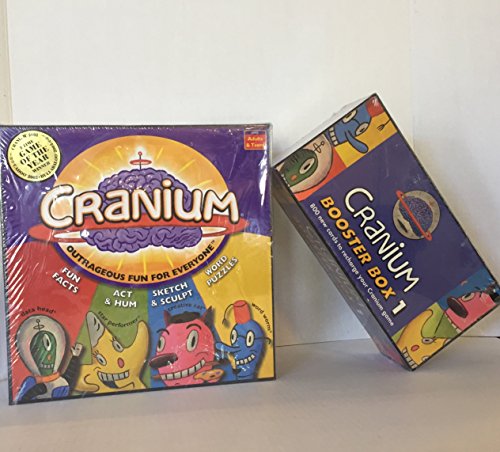 【中古】【未使用・未開封品】Cranium Board Game & 800 Cards Booster Box 1 by Cranium ( 2 Items)