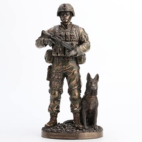 【中古】【未当て嵌める・未開封品】亜米利加正規陸軍 陸軍軍人と犬像 輝かしい 向こうっ面 コミットメント図形