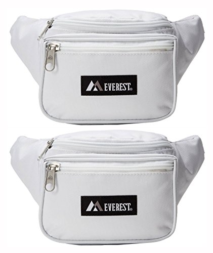 【中古】【未当てはめる・未開封品】(White) - everest Signature Waist Fanny Pack Sets of Two