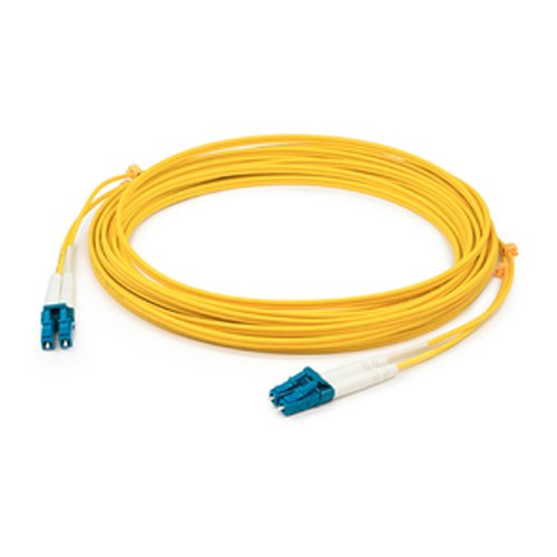 【中古】【未当て嵌める・未開封品】ADDON 0.15M LC (MALE) TO LC (MALE) YELLOW os1 DUPLEX PLENUM SINGLE-MODE FIBER (S