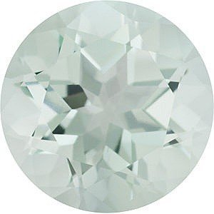 【中古】【未当て嵌める・未開封品】グリーンクォーツGem、ラウンドつら構え、品位AA、12.00?MMの大きさ、7.35カラット
