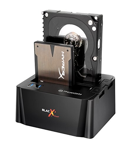 【中古】【未使用・未開封品】Thermaltake BlacX Duet 2.5インチ/ 3.5インチSATA I / II / III USB 3.0外付けハードドライブエンクロージャドッキングステーションst0014u-c|AJIMURA-SHOP
