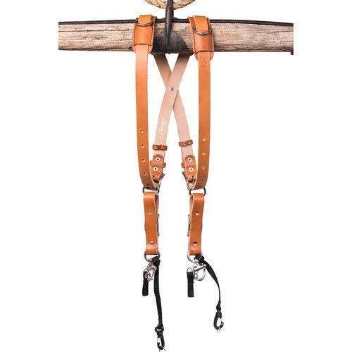 【中古】【未当て嵌める・未開封品】HoldFast Gear Money Maker Bridle Skinny 2 写真機馬具 (タン M)