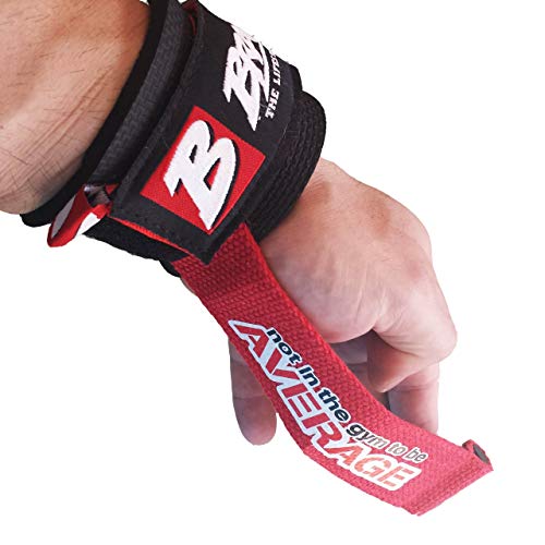 【中古】【未使用・未開封品】Brachial ウェイトリフティングストラップ ダボ リストラップ 1ペア トレーニング