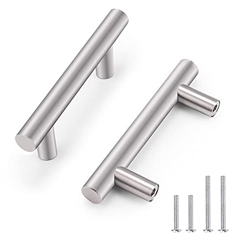 【中古】【未使用・未開封品】長さ50-320mm ステンレススチール 直径12mm ヨーロピアンスタイル キッチンキャビネットドアハンドル 引き出しプルノブ Hole Centers:2.5inch-4i