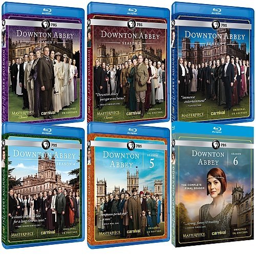 【中古】【未使用・未開封品】Masterpiece Classic: Downton Abbey: Seasons 1-6 Complete Collection (UK Edition) [Blu-ray]