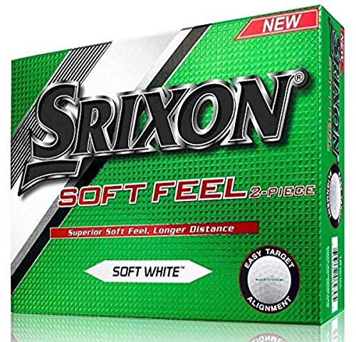 【中古】【未使用・未開封品】SRIXON(スリクソン) ゴルフボール Soft Feel Soft Feel (ソフト フィール) ゴルフボール 2ピース構造 2016年モデル 並行輸入品 (1ダース) ホワイ｜AJIMURA-SHOP